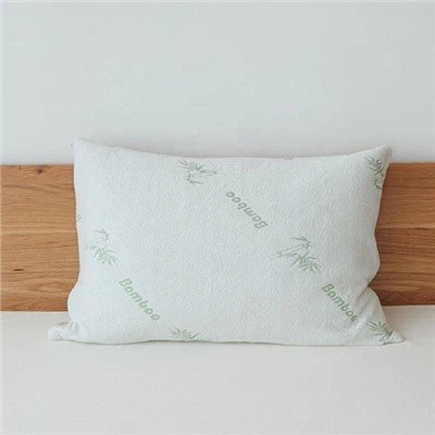 Oreiller en mousse à mémoire de forme hypoallergénique en bambou