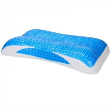 Oreiller en mousse à mémoire de forme avec gel de massage rafraîchissant