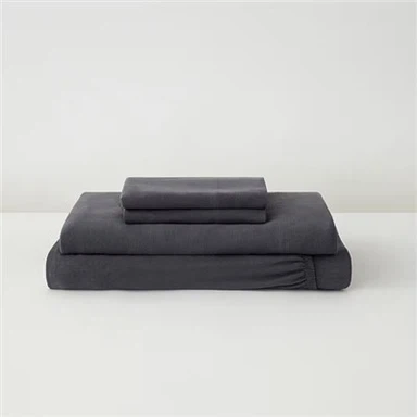 L'ensemble de draps en jersey gris