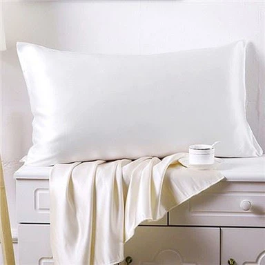 Taie d'oreiller en soie de mûrier