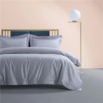 Housse de couette en coton à fibres longues