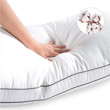 Oreillers de lit à gousset de qualité supérieure