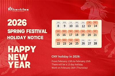 Avis de vacances de la Fête du Printemps 2026